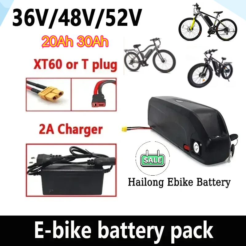36-48-52V For Motor Electric M - Ebike Battery 48V 20Ah Hailong ulasan dan harga