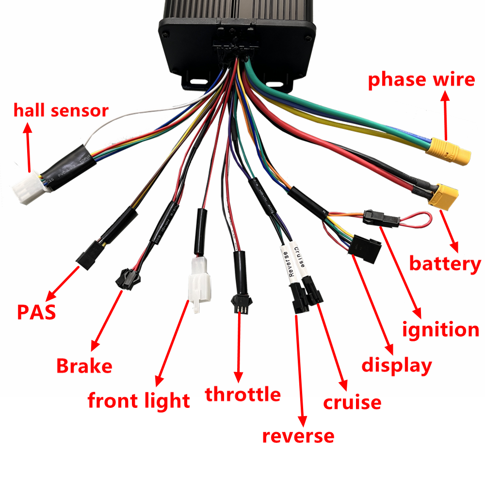 NBP 20inch 48-72v 2000W 170/19 - 72V 5000W Hub Motor Kit ulasan dan harga