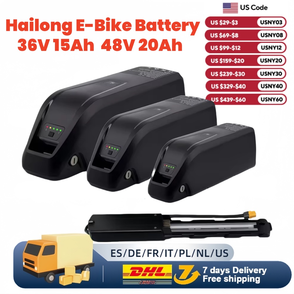 36V 48V 52V Hailong Ebike Batt - Ebike Battery 48V 20Ah Hailong ulasan dan harga